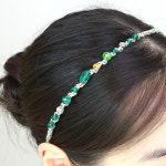 발롱 BA113 크리스탈 헤어밴드 머리띠 : 발롱