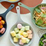 주방선생 The 단단한 손잡이 앞접시 먹방 캠핑 그릇 플레이팅 접시 : 제오닉 나누담