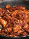 산수골식품 대구 돼지 훈제 양념곱창 400g 술안주 야식 밀키트 : 산수골 식품
