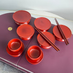 물푸레나무 휴대용 원목제기세트 휴대용 제기상 성묘용 납골당 산소 : 목연공예