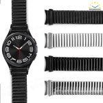 굿앤굿 갤럭시워치6 전용 몰딩 익스펜션 밴드 시계줄 : 레더핏