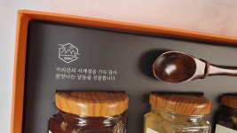 프리미엄벌꿀3구선물세트 지리산604 참샘산방농원 자연꿀 : 지리산 참샘산방농원
