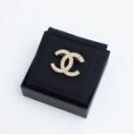 [백화점AS/선물포장] 샤넬 진주 CC로고 브로치 골드 ABB266 : 헤이프랑