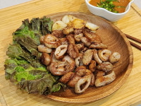 초벌 돼지막창 300g 구이 구운 캠핑 음식 안주 [아이스박스 무료배송] 창고 : wallow 왈로
