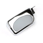 자동차 사이드 에어 인테이크 후드 벤트 커버 허머 H3 2006-2010 용 크롬 프론트 : 워리유리shop