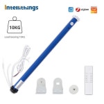 전동블라인드 Zemismart 2N Tuya Zigbee 전기 롤러 쉐이드 모터 38mm 튜브 알렉사 구글 홈 제어 지원 10kg 블라인드 커튼 : 글로벌 와이디피