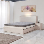 HWF23B LED 1단 수납 침대프레임 킹 : 히트가구