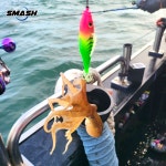 스매쉬 틴셀 글로우 UV 케이무라 쭈꾸미 갑오징어 에기 야광 이카엣지 E55 (S사이즈) : 크로마피싱