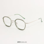 노바 H3115 C4 골드 투명그린 가벼운 일본 수제 명품 패션 안경테 : 오마이선글라스 코리아