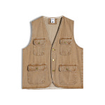 [당일발송/주문폭주] 가바바  남녀공용 미국 서부 스타일 컬러 데님 조끼 G77331 : 가바바