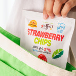 애플링 국산 사과·배칩20g·딸기칩15g 아기간식·건강간식 : 신기농원