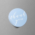 땡큐 스카이 원형35 스티커 100매 : 플러스패키지
