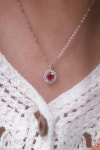 천연 사파이어,루비 천연 다이아몬드 목걸이 14K 18K : 인생주얼리