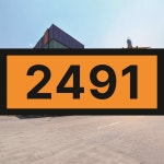 UN넘버 2491 에탄올아민 UN스티커 300X120mm : 스티커와 친구들