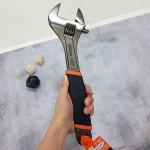 300mm 고급몽키 12in 공구 스노다 스패너 육각 파이프 매직 렌치 : 디아이템