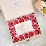 뉴욕핑크그라 반전 용돈박스 플라워 돈다발만들기 환갑 생신 현금 돈티슈 반전케이크 선물 : 라알레그리아