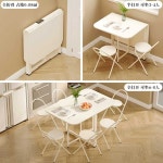 접이식 식탁 가정용 심플 이동식 슬림 스타일 테이블 : 컴투플레이