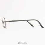 노바 안경 H3119 C7 실버 티타늄 라운드 각진 남자 여자 커플 수제 안경테 : 오마이선글라스 코리아