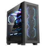 COX 멋진 게이밍 케이스 조립PC용 G400 마그넷 블랙 : 티돌이샵