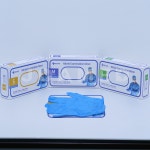 일회용 니트릴장갑 진료용 의료용 글러브 100매 : 조아메드