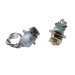 풀 메탈 기어 박스 스테퍼 모터 DC 5V-12V 2 상 4 선 마이크로 15mm 10 톱니 기어비 1501 DIY 스마트 로봇 자동차 : 레드랩터