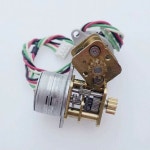 풀 메탈 기어 박스 스테퍼 모터 DC 5V-12V 2 상 4 선 마이크로 15mm 10 톱니 기어비 1501 DIY 스마트 로봇 자동차 : 레드랩터