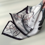 실크 스카프 웨건 쁘띠 사각 A1081 : LANIC U 라닉유