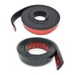 락모터스 자동차 휀다몰딩 고무몰딩 1m50cm 가니쉬 전차종 카본휀다 블랙 3.5cm : 락모터스