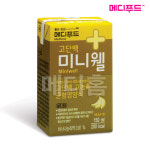 메디푸드 미니웰 바나나맛 / OS 누룽지(고구마)맛 / 커피맛 / 메디에프 스마일(150ml 24팩) : 메디홈