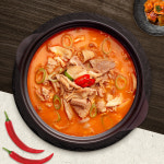 미트타임 돼지국밥 얼큰한 의리 홍 술국 600g(2인분/돼지내장 술안주) : 미트타임