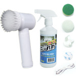 뉴크린고고 무선 욕실 화장실 청소솔 청소기 청소건 전동 브러쉬 : 시예로