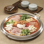 [놀부X아빠식당] 놀부 부대찌개 600g 1팩 (+라면사리 1봉) 캠핑 집밥 맛집 : 아빠식당