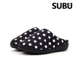 수부 방한 패딩 슬리퍼 다운 샌들 도트 SUBU-DT : 식스애비뉴