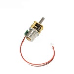 Hugwhite 모터 SR12-10BY 2 상 4 와이어 스테퍼 기어 39 Ohm DC 5.0V 금속 비율 110 작은 구조 : 레드랩터