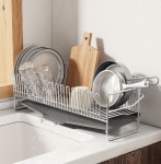 틈새활용 스텐304 주방 물빠짐 슬림 식기건조대 2type : 더살림앤코