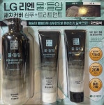 LG 리엔 자연갈색 물들임 새치커버 샴푸, 트리트먼트 세트 : 주주코아