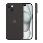 제트스킨 지문방지 나노슬림 생폰 케이스 반투명 매트 무광 블랙, 아이폰15 : 제트스킨