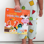 아리아띠 유아 퍼즐 교구 착착 자석놀이 3종 슈퍼마켓 교통신호 주말농장 동물 놀이보드 탈것 : 아리아띠