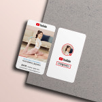 유튜브 명함 유튜버 sns 인스타그램 크리에이터 다양한 용도로 활용가능한 명함 디자인 : 퍼펙트명함