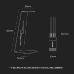 커피템퍼 MHW-3BOMBER WDT 에스프레소 분배 도구 커피 교반기 0.25mm 자기 스탠드 보관함교체 바늘 8개 T6026 : 마사루몰