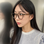 남자 여자 뿔테 안경 가벼운 패션 안경테 제제 : 내눈에반하다