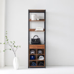 핸즈데코 스틸 프레임 오픈 선반 수납 서랍 1단 시스템 행거 K 600 : 다원핸즈데코