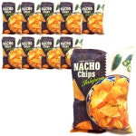 피코크 나쵸칩 할라피뇨맛, 100g, 10개 : 주식회사 씨엠몰