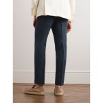 DE PETRILLO 남성 Slim-Fit Straight-Leg Linen Drawstring Trousers 팬츠 P1E TP00808 6650TP00808 6650 : 캐치패션