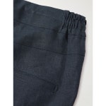 DE PETRILLO 남성 Slim-Fit Straight-Leg Linen Drawstring Trousers 팬츠 P1E TP00808 6650TP00808 6650 : 캐치패션
