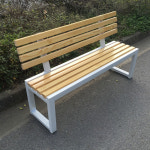 야외 벤치 테이블 철제 공원 평벤치 정자 평상 의자 정원 레저 광장 주철 방식 목재 단단 : 원소셜네트워크