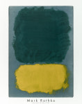 마크 로스코 Untitled 1968 Green Yellow Bluegray 추상 포스터 : 갤러리 다듬