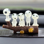 테라리움 미니어처 원령공주 야광 코다마 피규어 10종세트 모노노케히메 나무 화분 재료 : 비오스샵