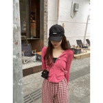 핫핑크니트 인디 여성용 탑 겨울 블로썸 스웨터 : 라이프아이템추천