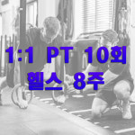 1:1 PT 10회 + 헬스 8주 : 트래몬트짐 PT